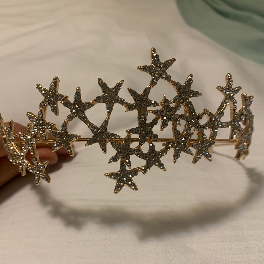 Bridal star headpiece